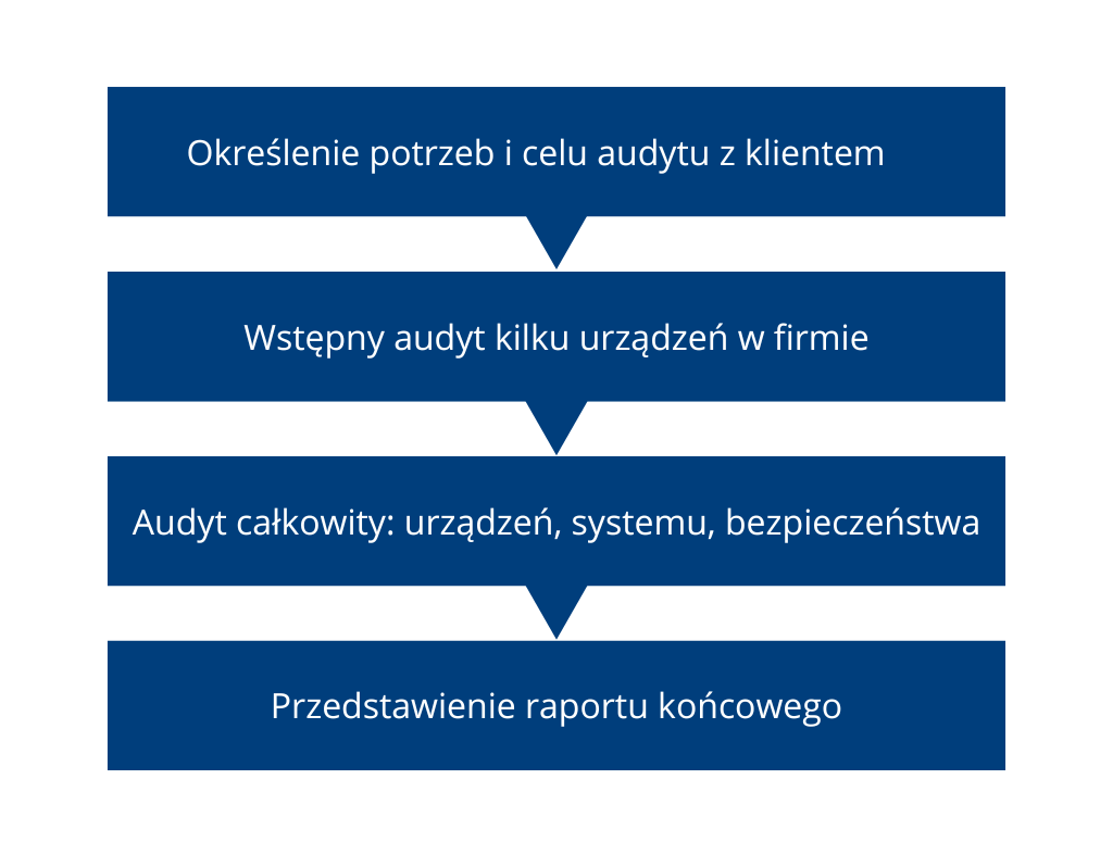 Etapy audytu IT