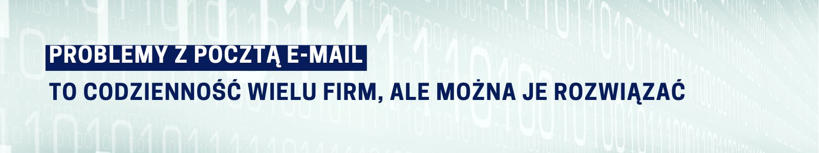 Problemy z pocztą e-mail